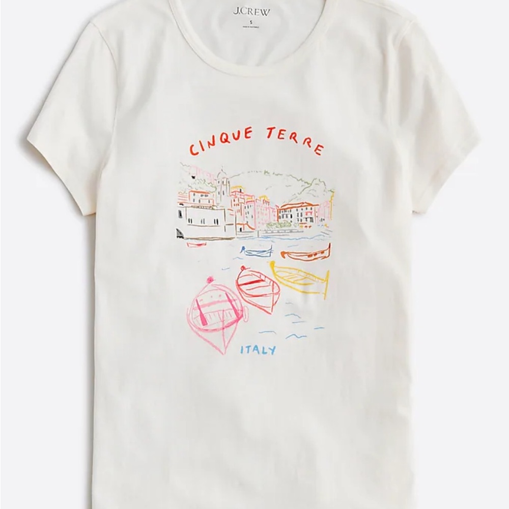 J. Crew Cinque Terre T-Shirt